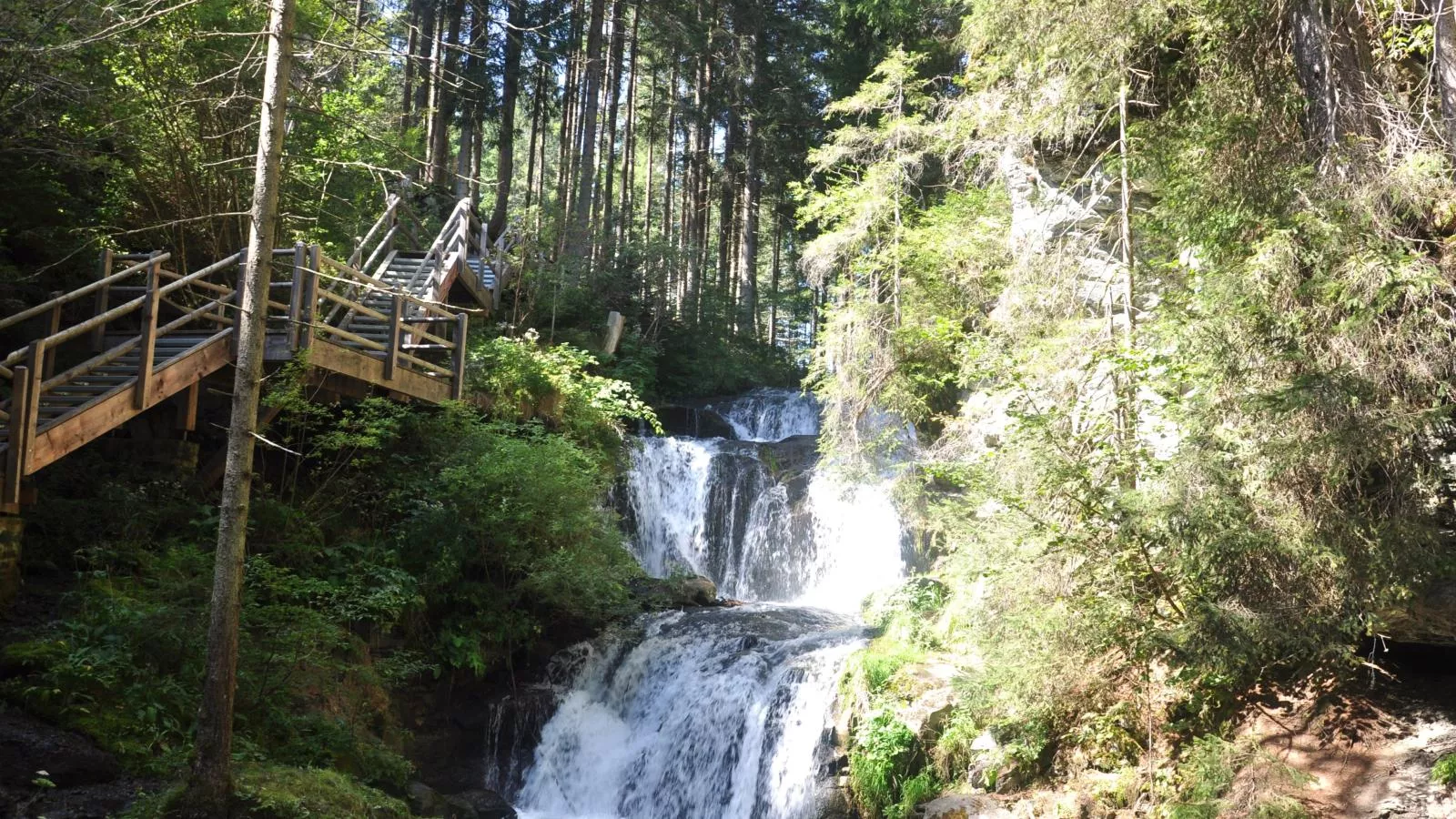 Grebenzen Eiszeit Lodge-Gebieden zomer 5km