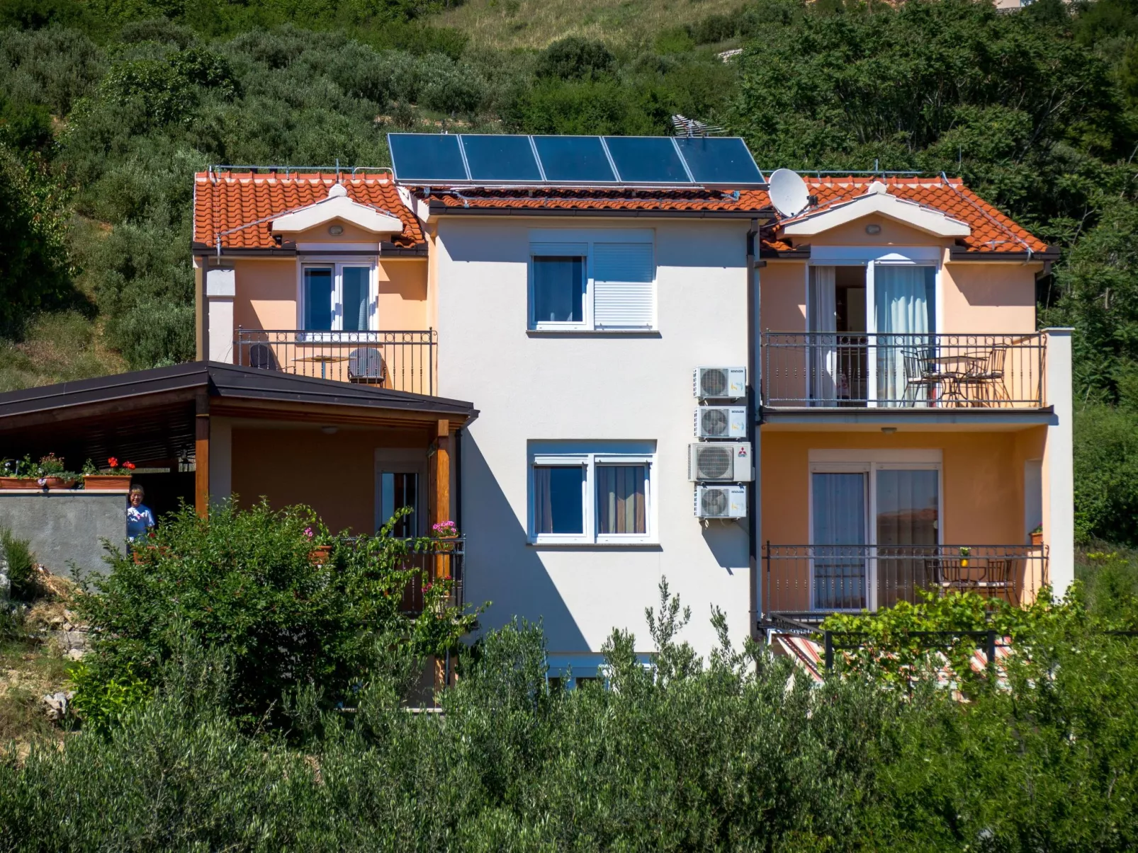 Parterre-Ferienwohnung für vier Personen