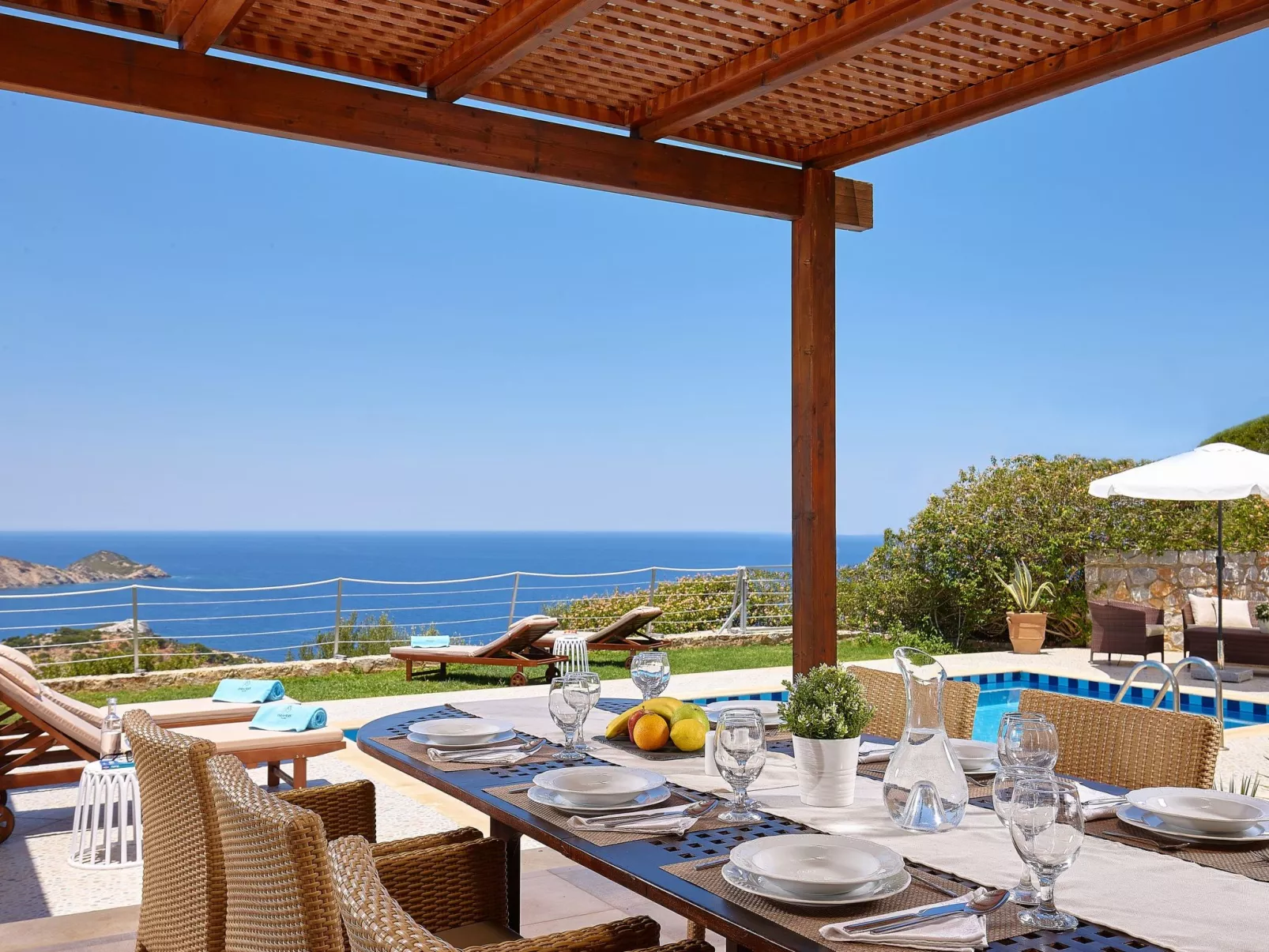 Haus in Geropotamos mit privatem Pool