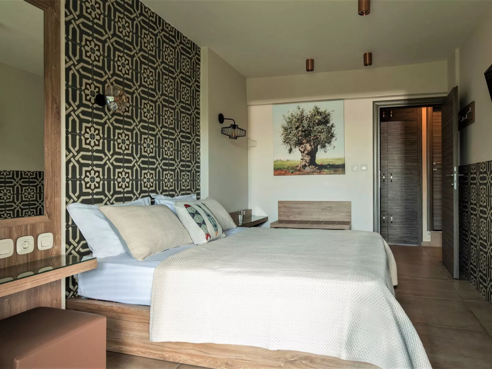 Elegantes Apartment im Erdgeschoss mit Gartenblick