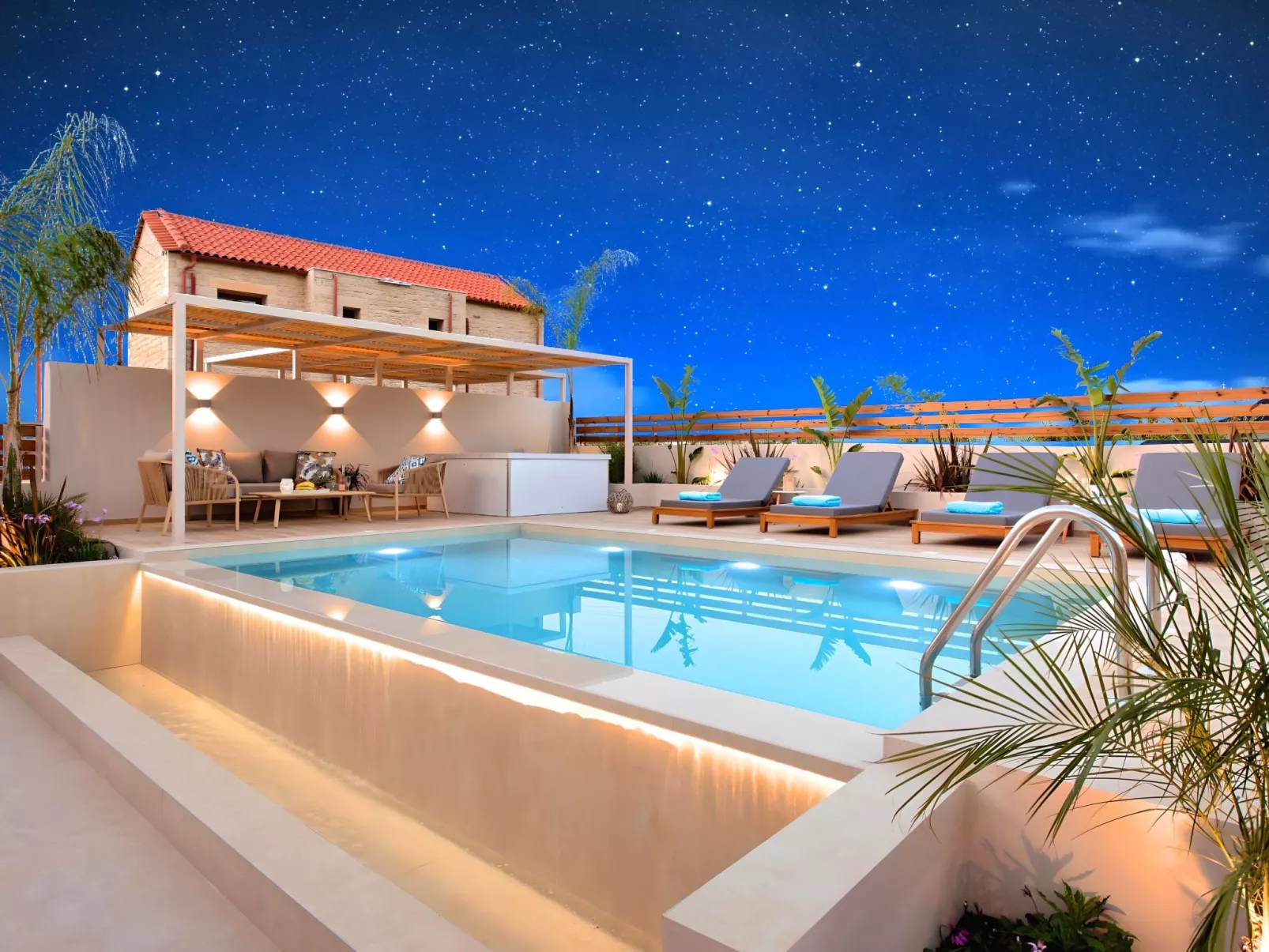 Hidden Gem Villa Pool und Jaccuzzi