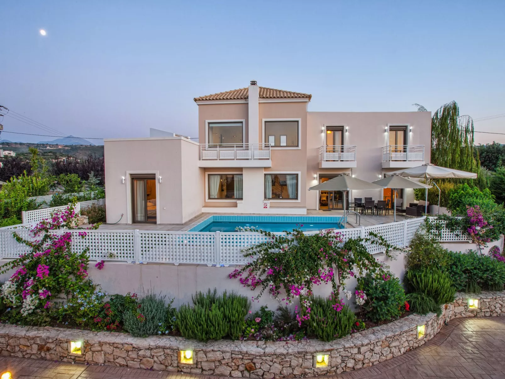 Familienvilla Antonios mit privatem Pool in der Nähe von Rethymno