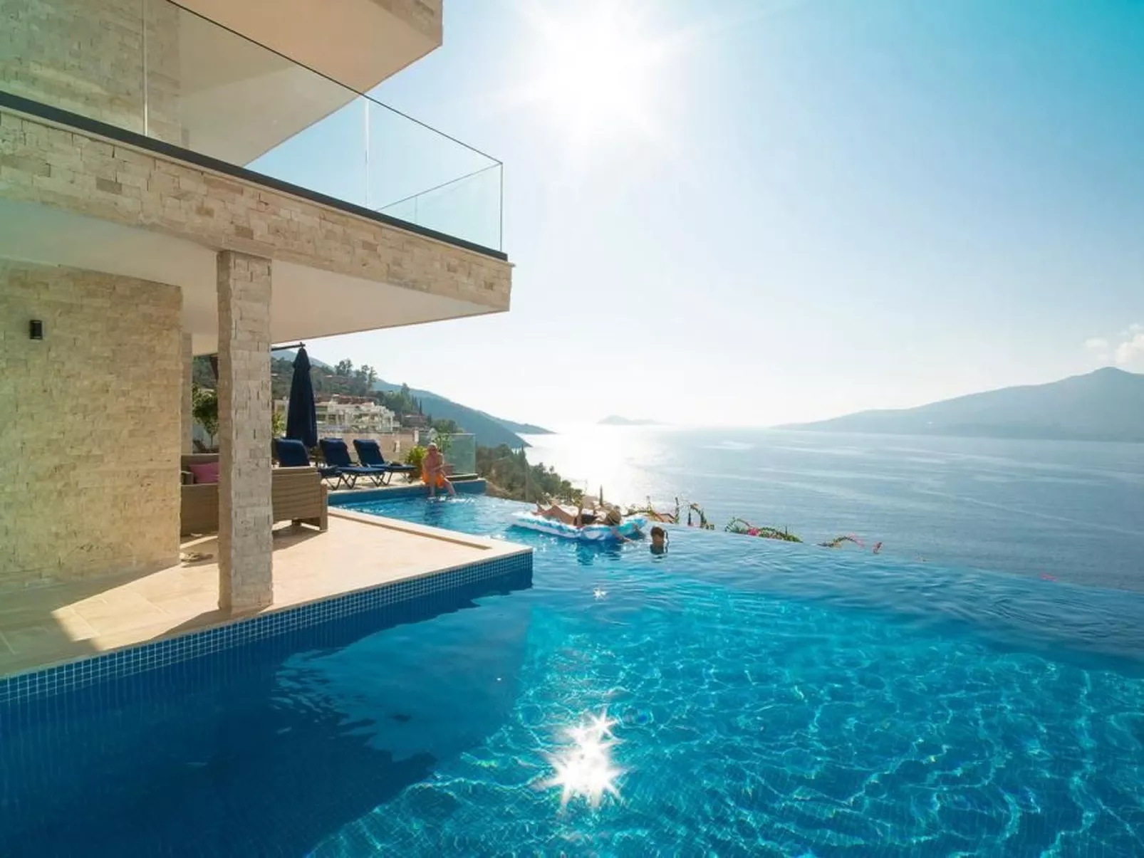 Stilvolle, luxuriöse Villa Pelin in Kalkan