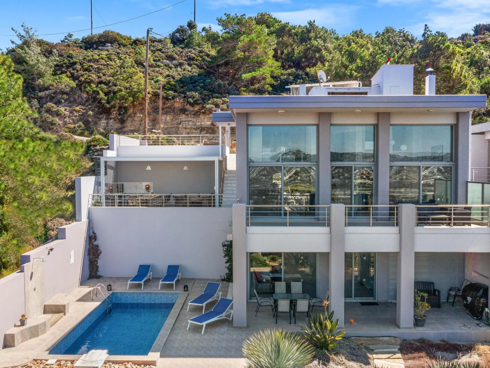 Villa Articiano mit Whirlpool und herrlicher Aussicht