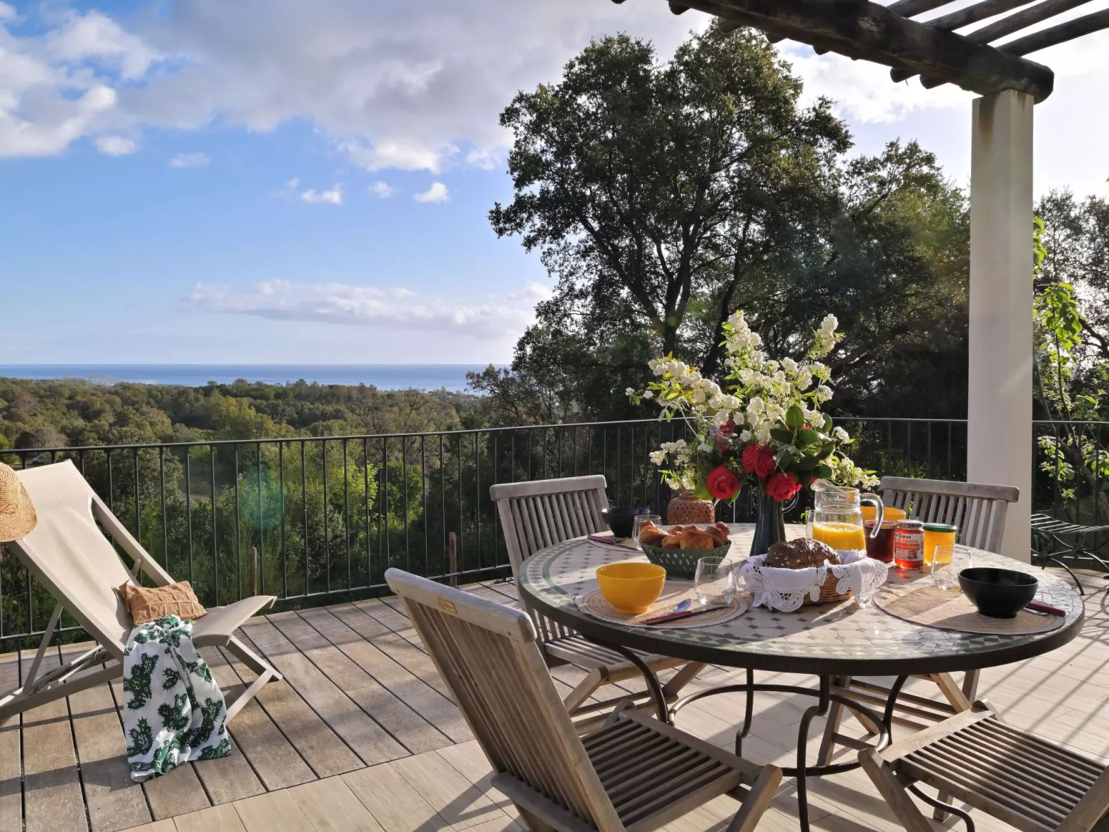 Villa Belle Vue, direkt am Meer, 1-2 Haustiere erlaubt