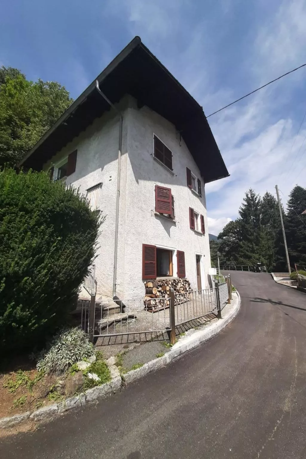 'Cà da Rör' mit Bergblick