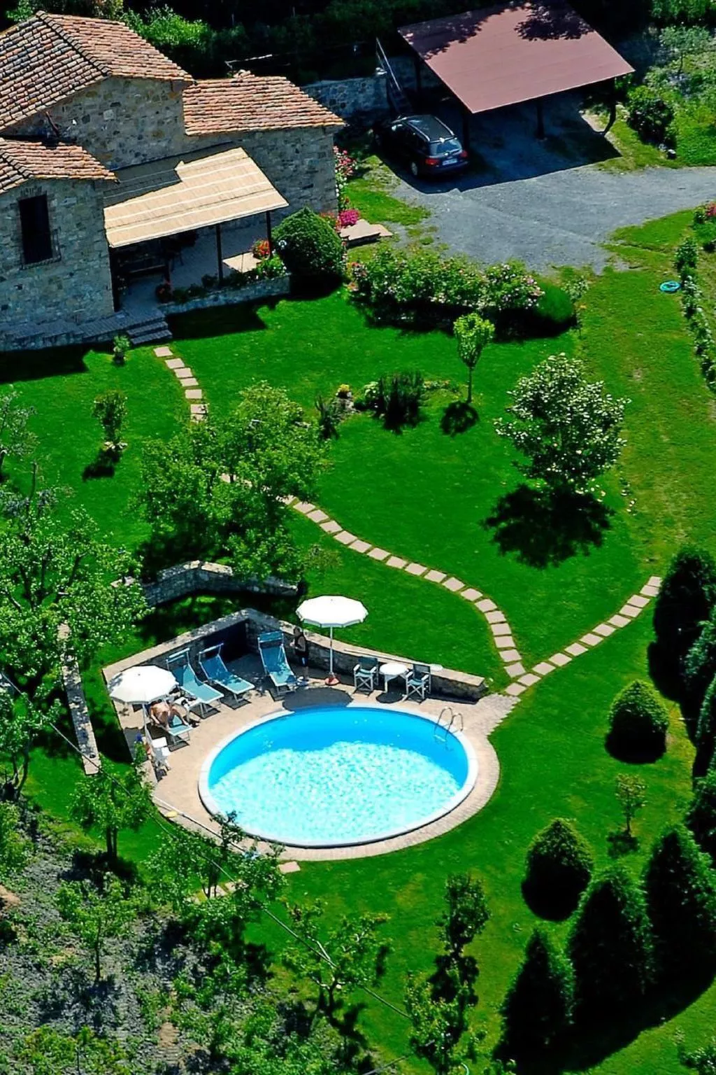Anwesen "Toskanische Villa" mit privatem Pool