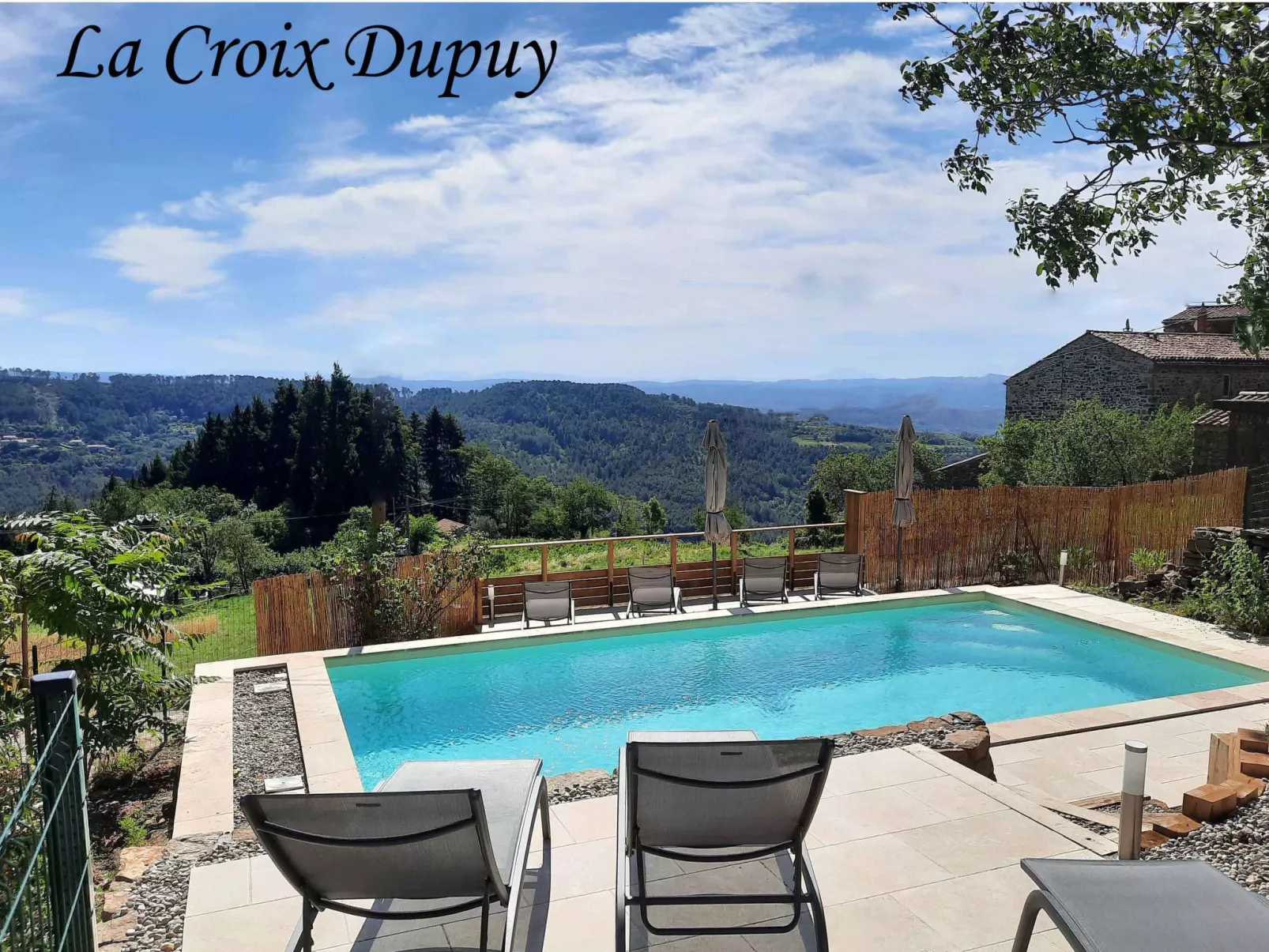 Haus "La Croix Dupuy" mit privatem Pool