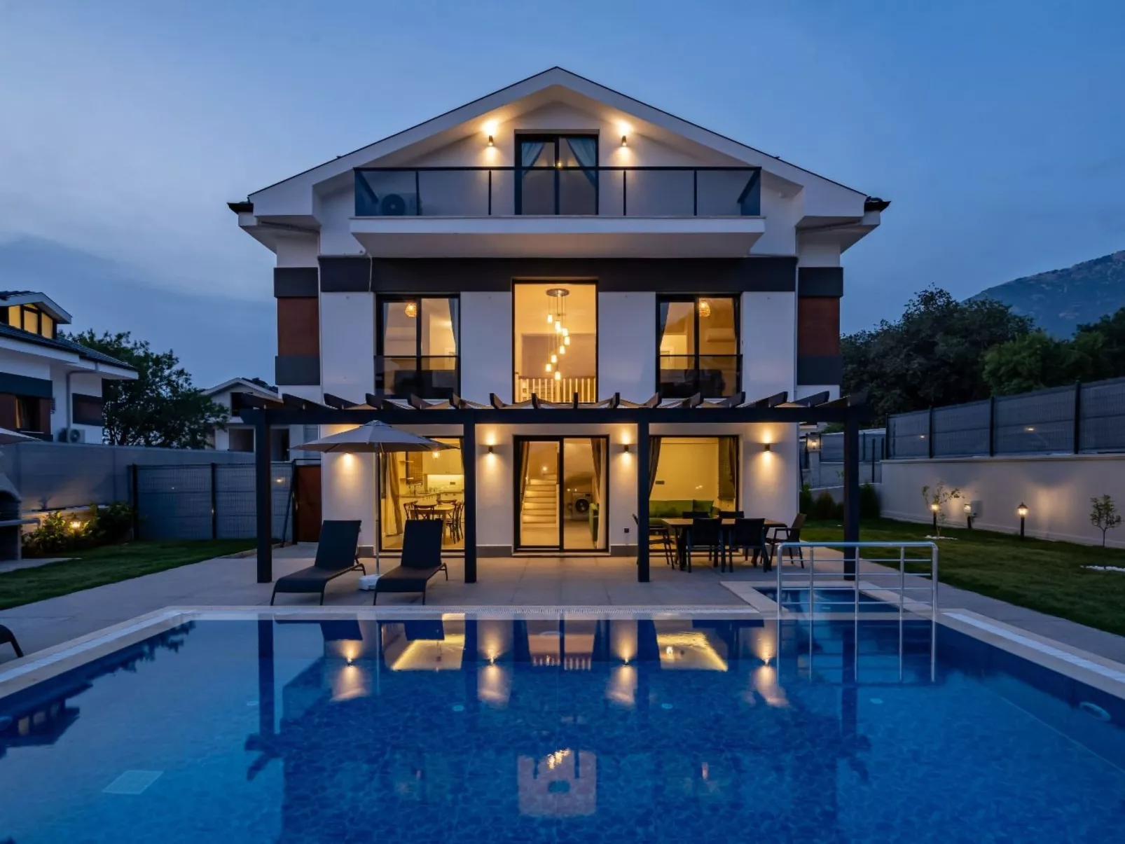 Wunderschöne Villa in Ölüdeniz mit Kinderpool