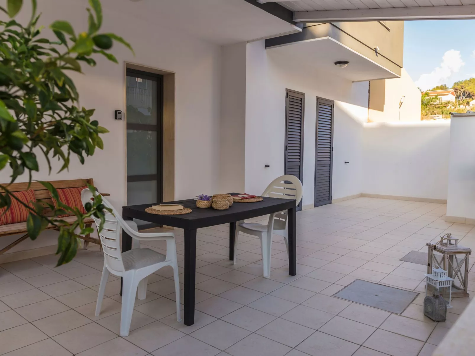 Wohnung für 4 Personen mit Meerblick