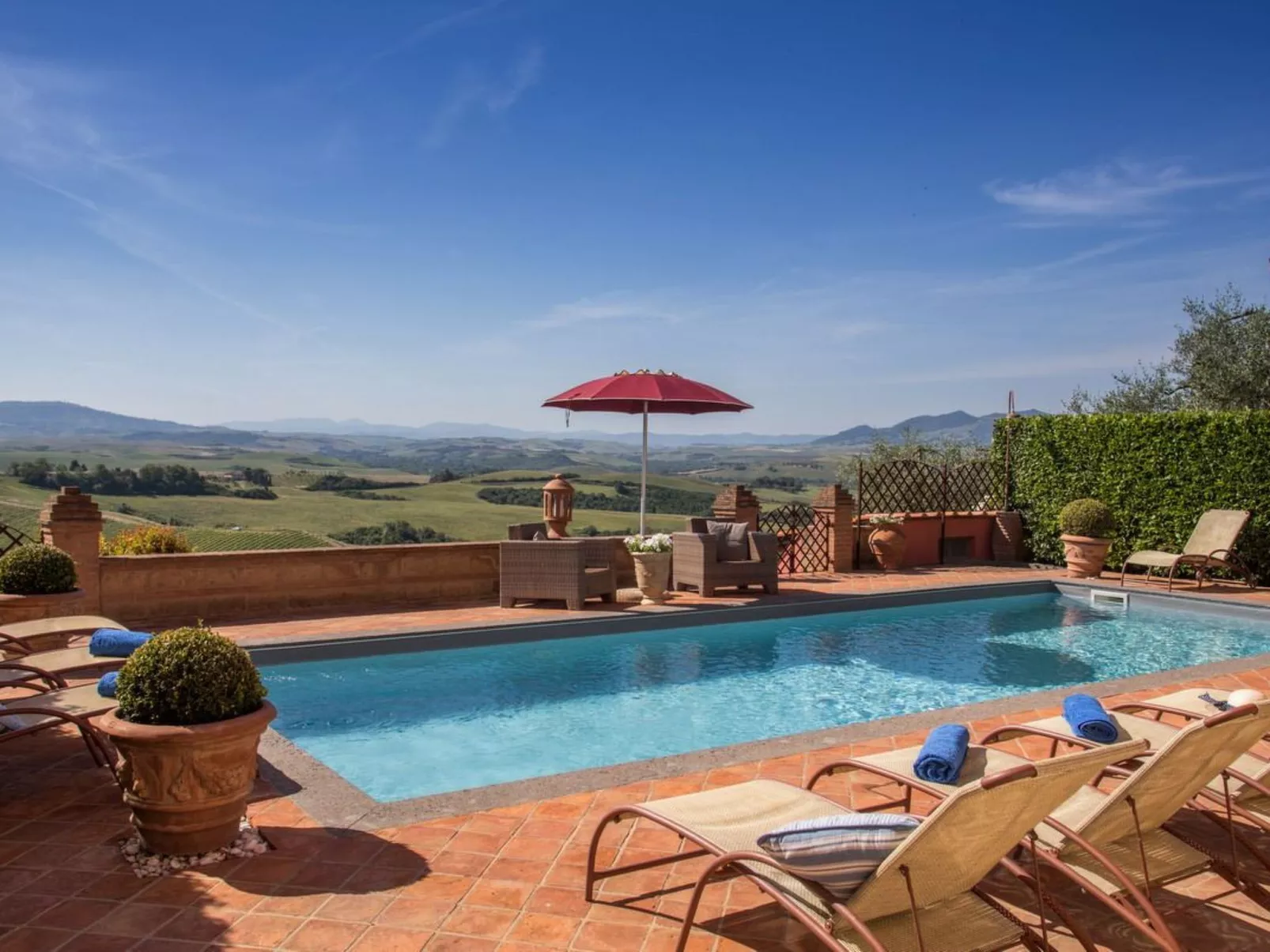 Luxuriöse Villa mit privatem Pool in der Nähe von Pisa Volterra