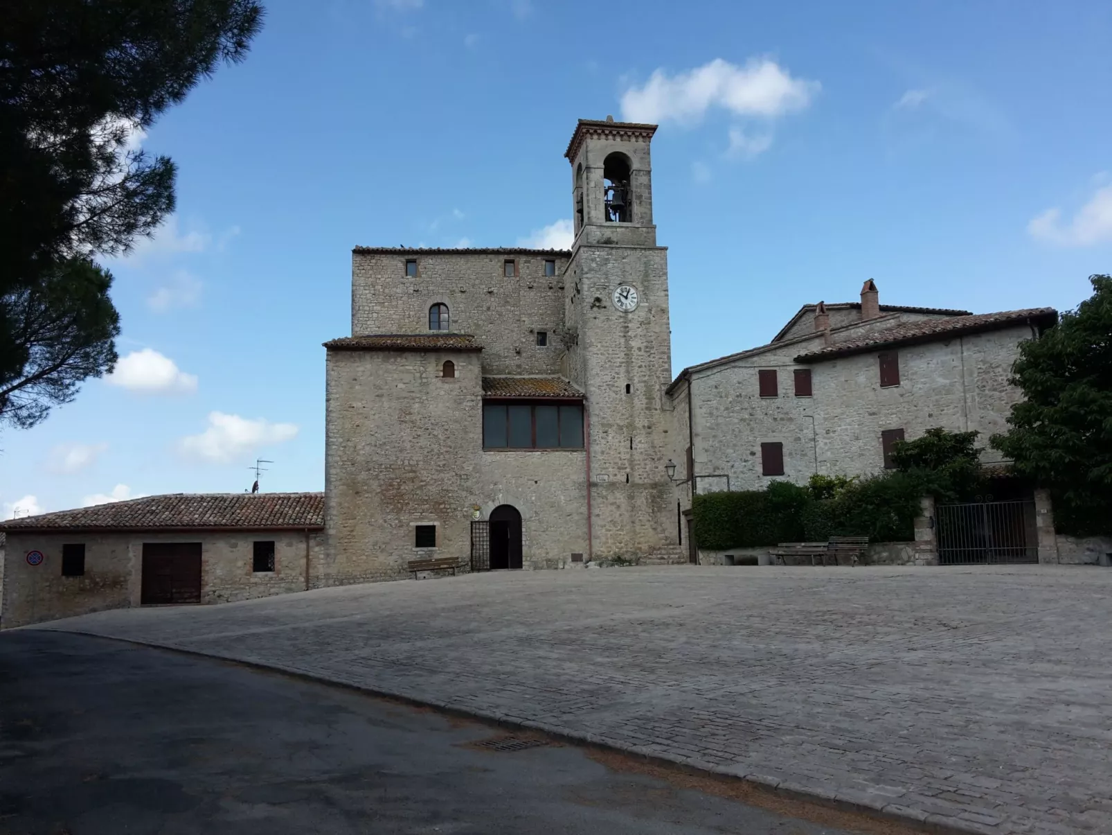 Urlaub in einer mittelalterlichen Burg