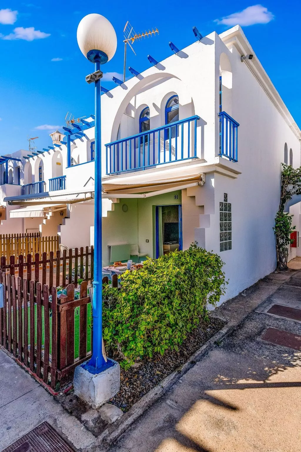 Mit eigenem Garten und Terrasse