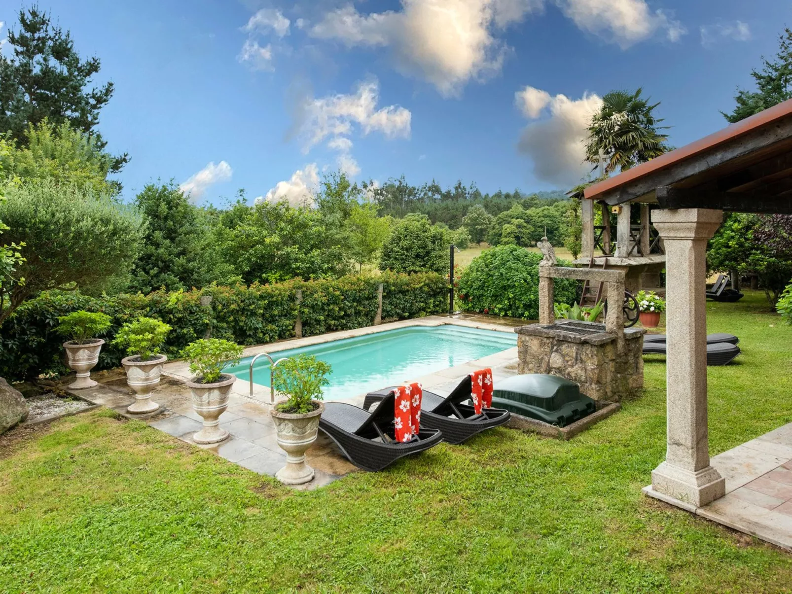 Villa "Casa dos Pazos" mit privatem Pool