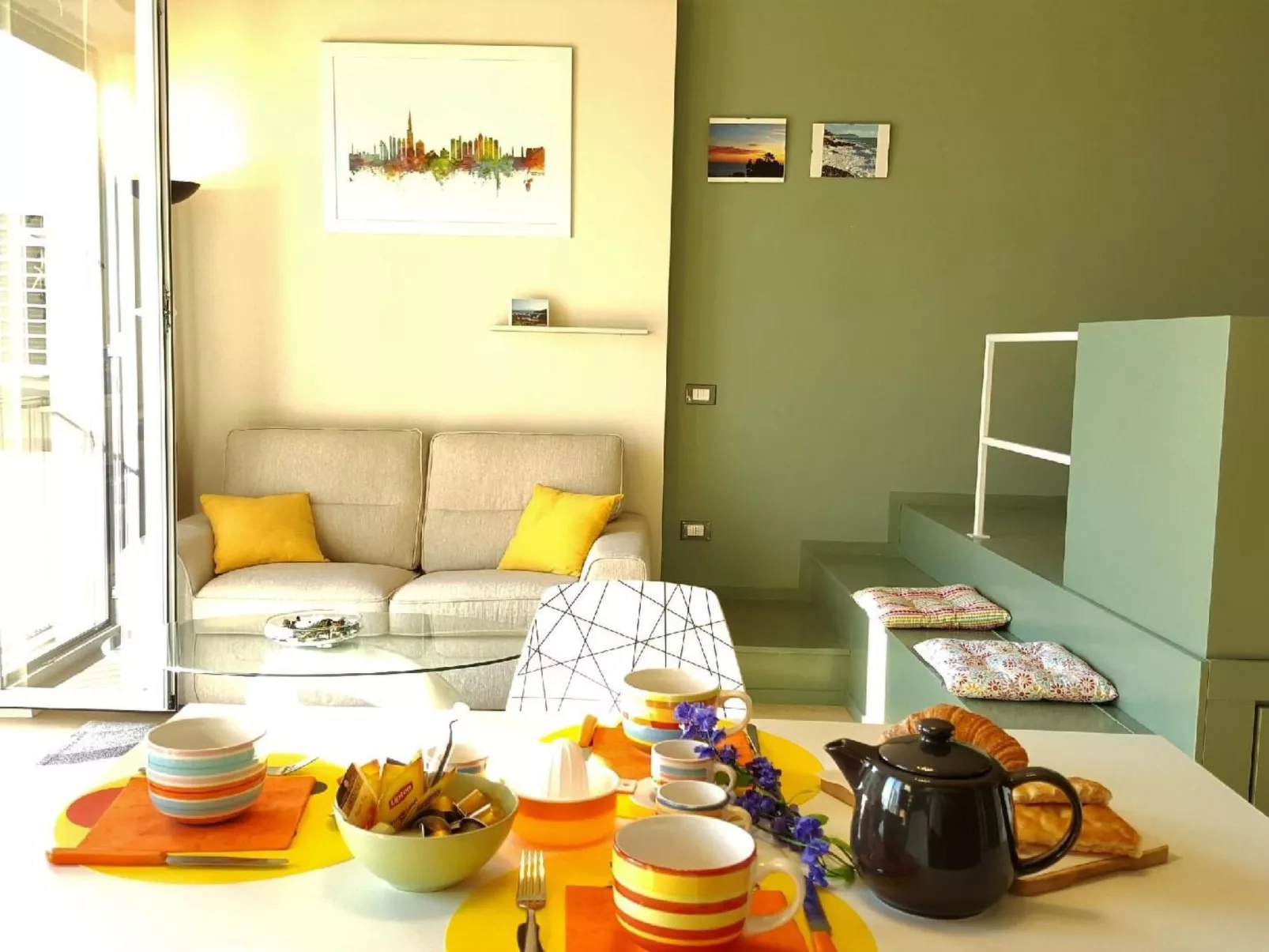 Für 3 Personen ca. 50 m&sup2; in Genua, Norditalien (Ligurien)