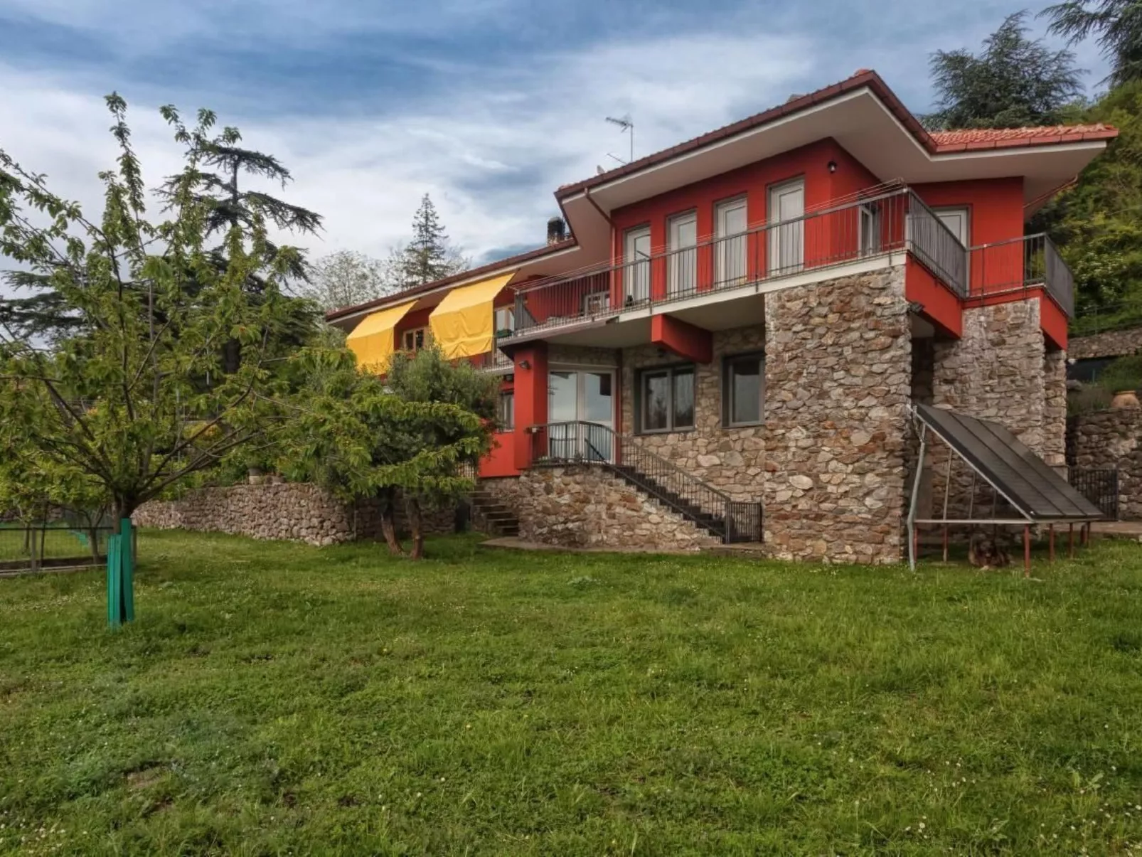 Wohnung in Velva mit Grill, Terrasse und Garten