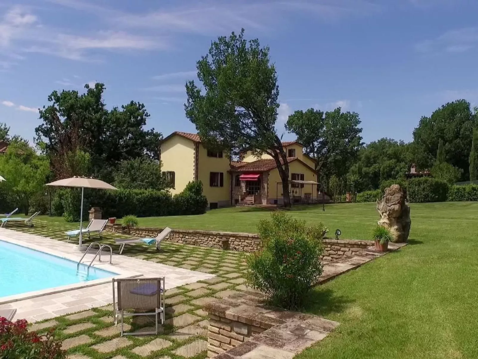 Villa Ferraguzzo in der Toskana mit Pool, Klimaa