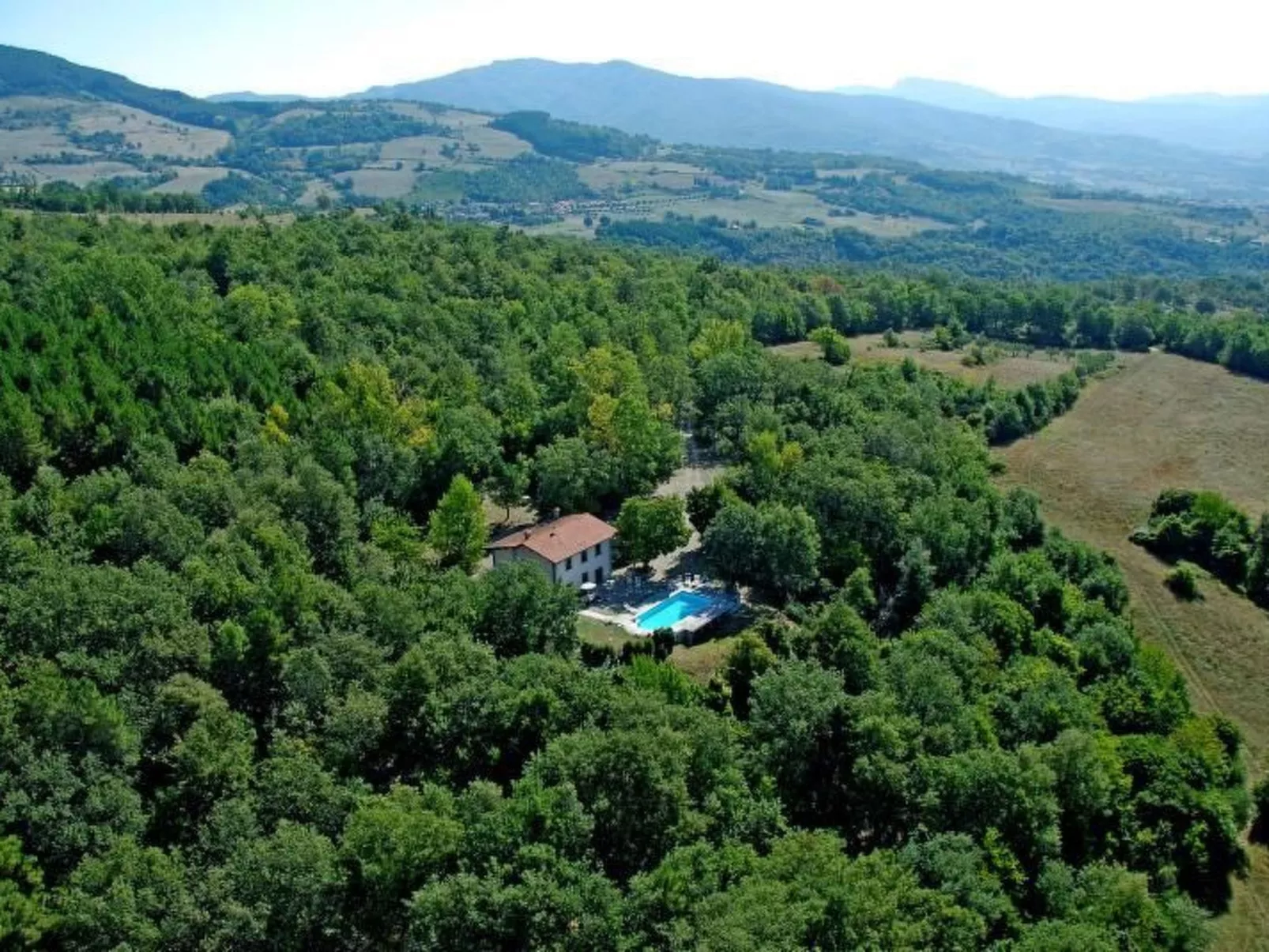 Villa Pruneto mit Pool in den Hügeln der Toskana