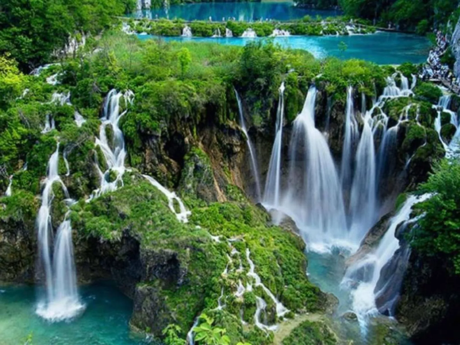 Wohnung in Crikvenica mit Grill-Buiten