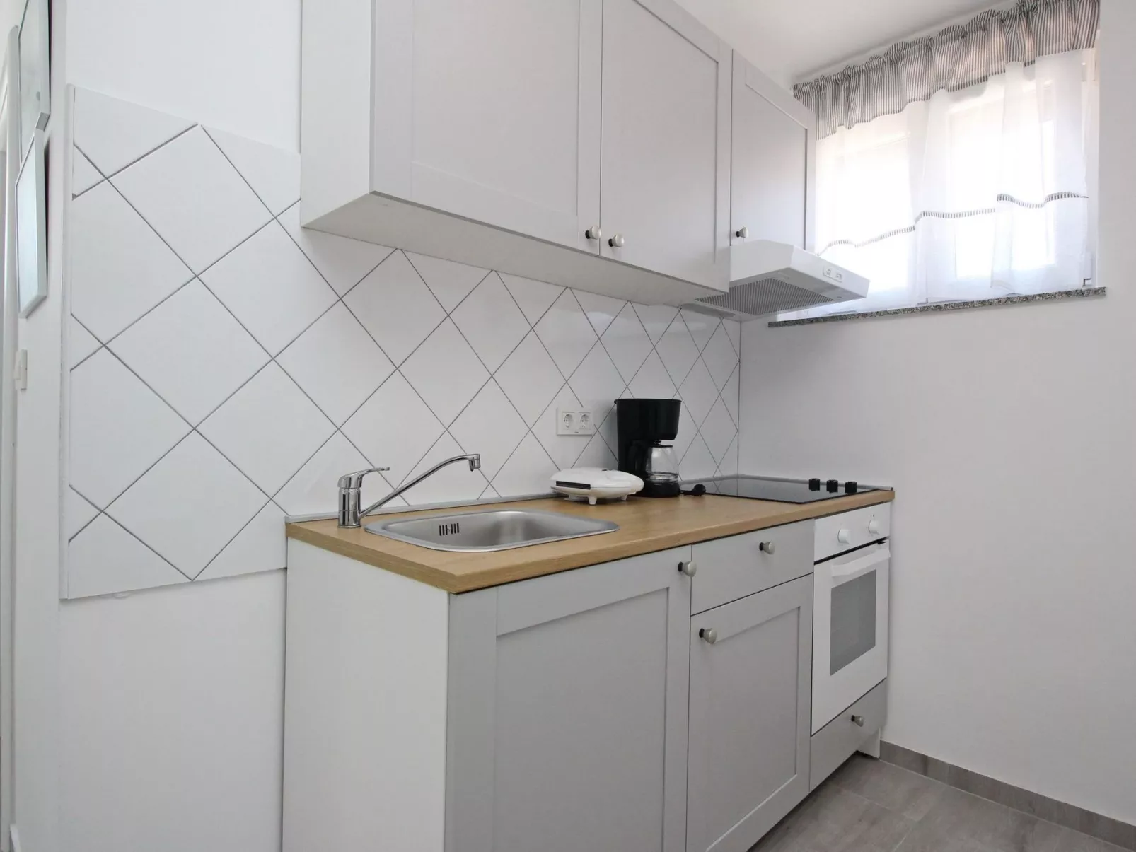 Wohnung in Baška mit Terrasse