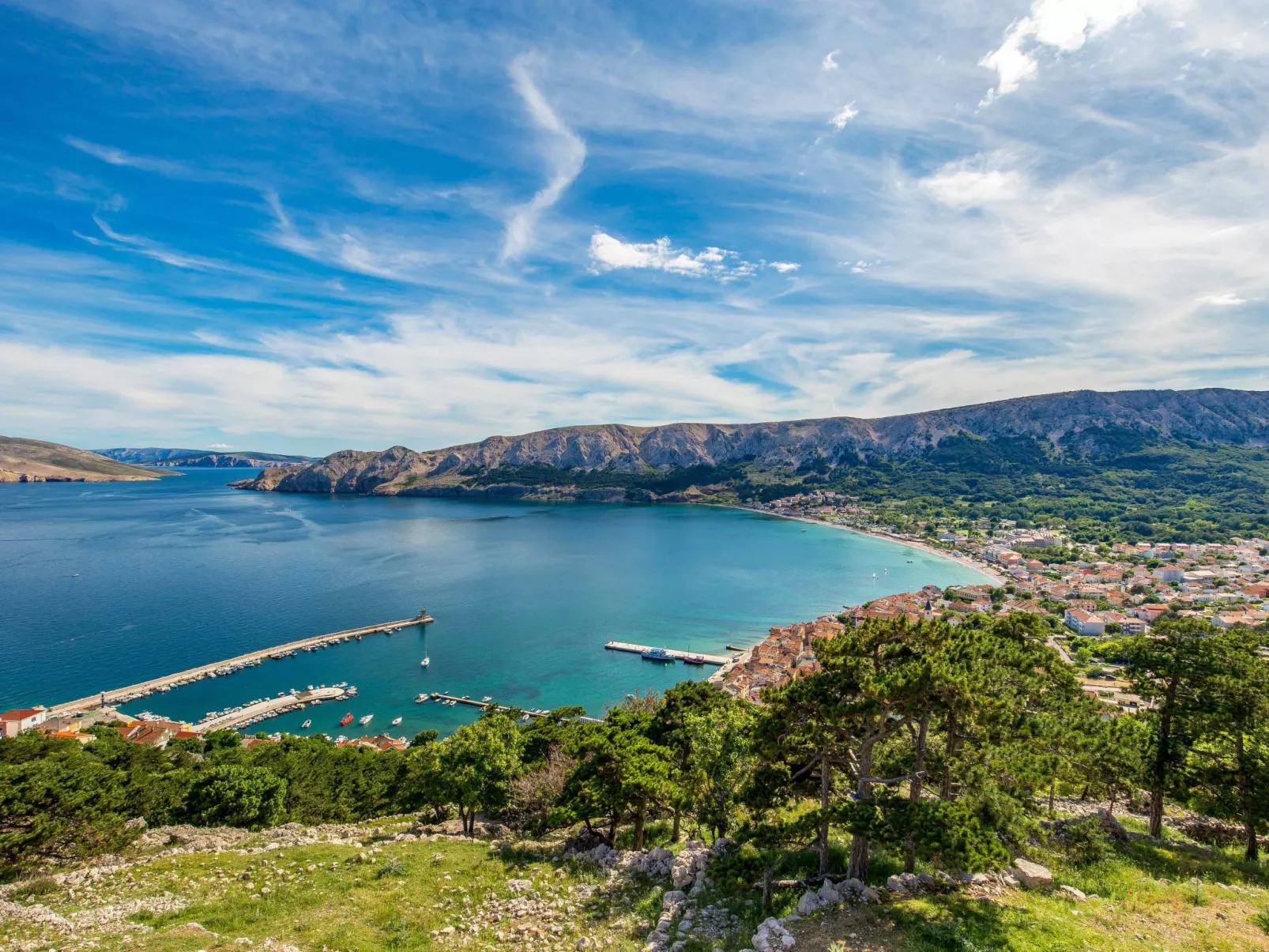 In Baška mit Eigenem Balkon - Omgeving