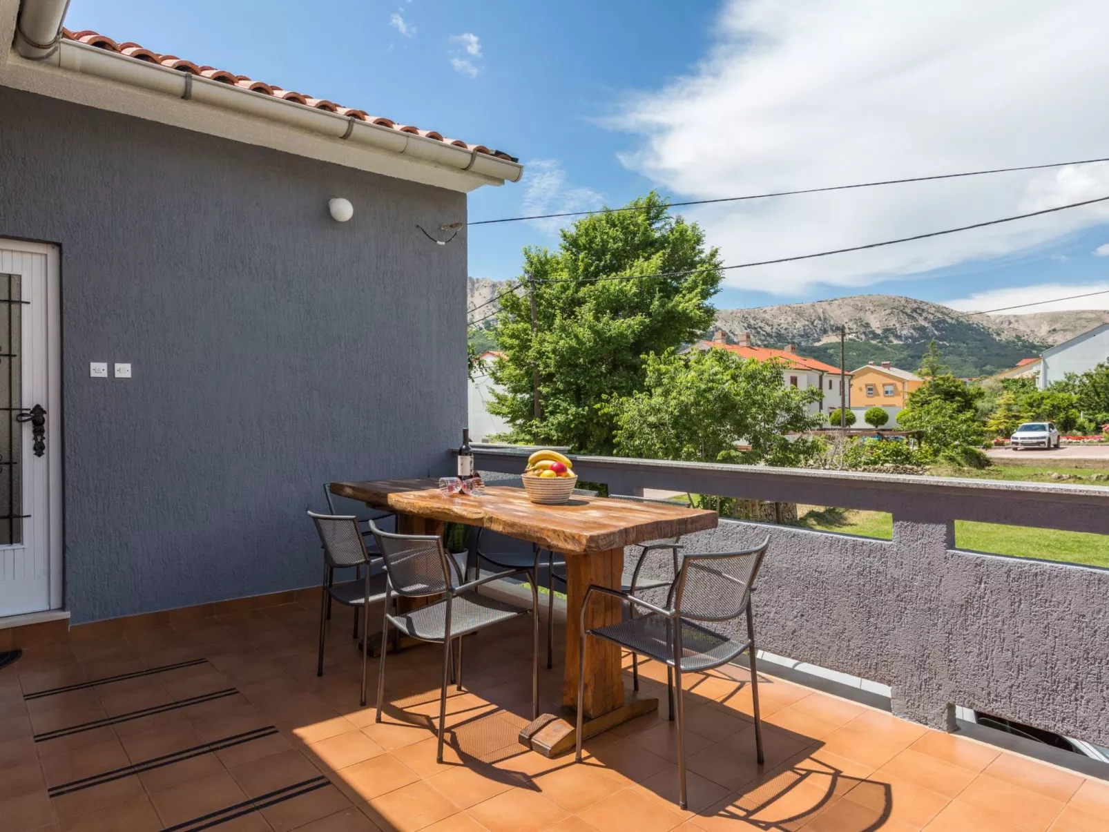 Charmantes Appartement in Baška mit Eigenem Balkon