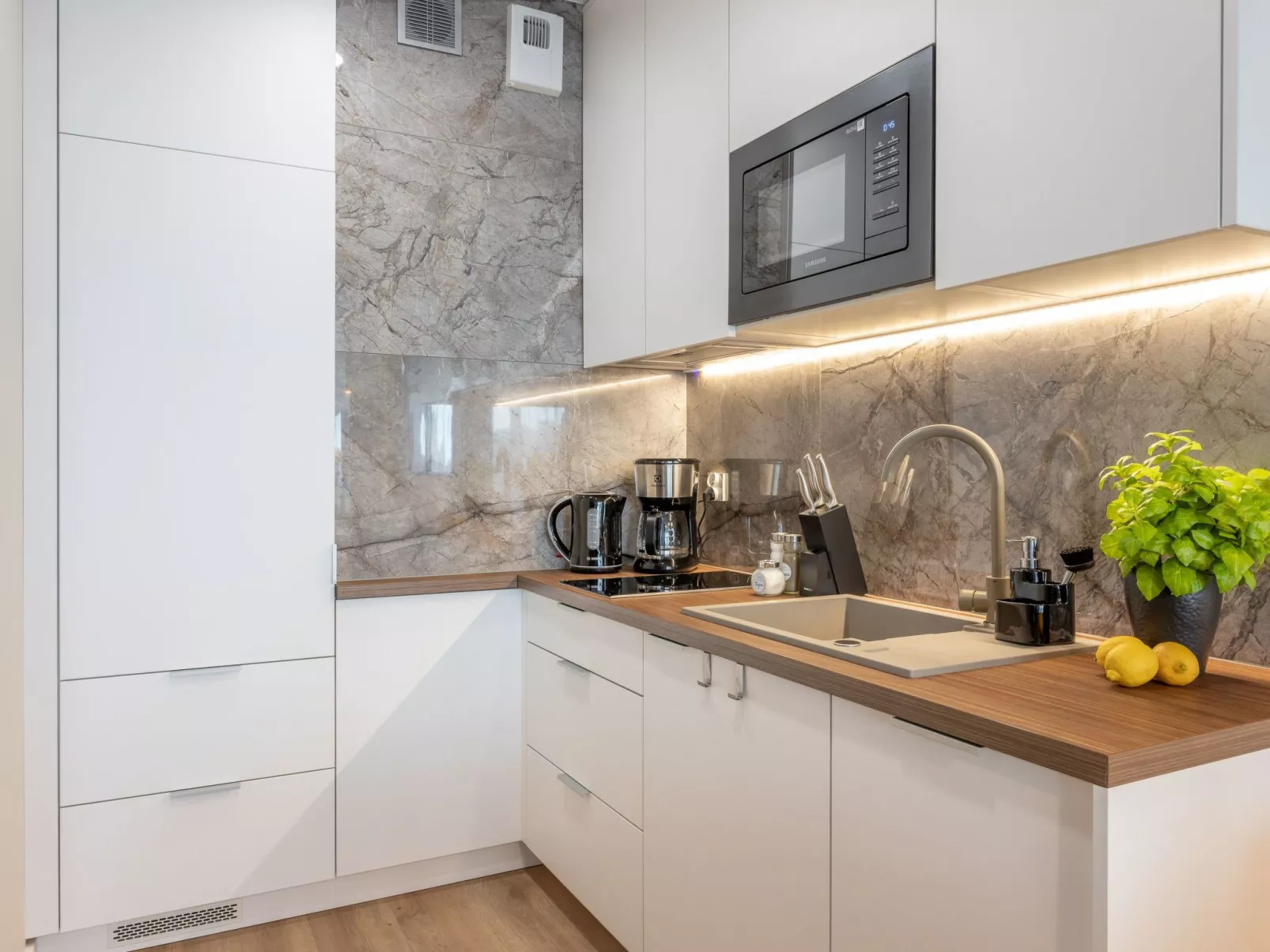 Stilvoll eingerichtete Ferienwohnung am Meer