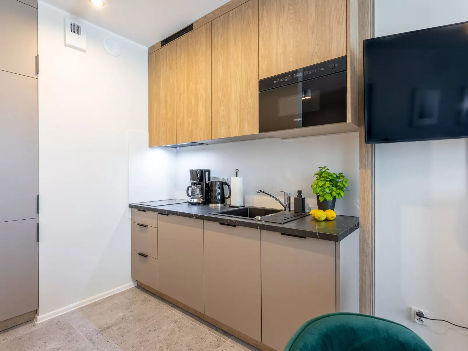 Mit toller Aussicht in Swinemünde