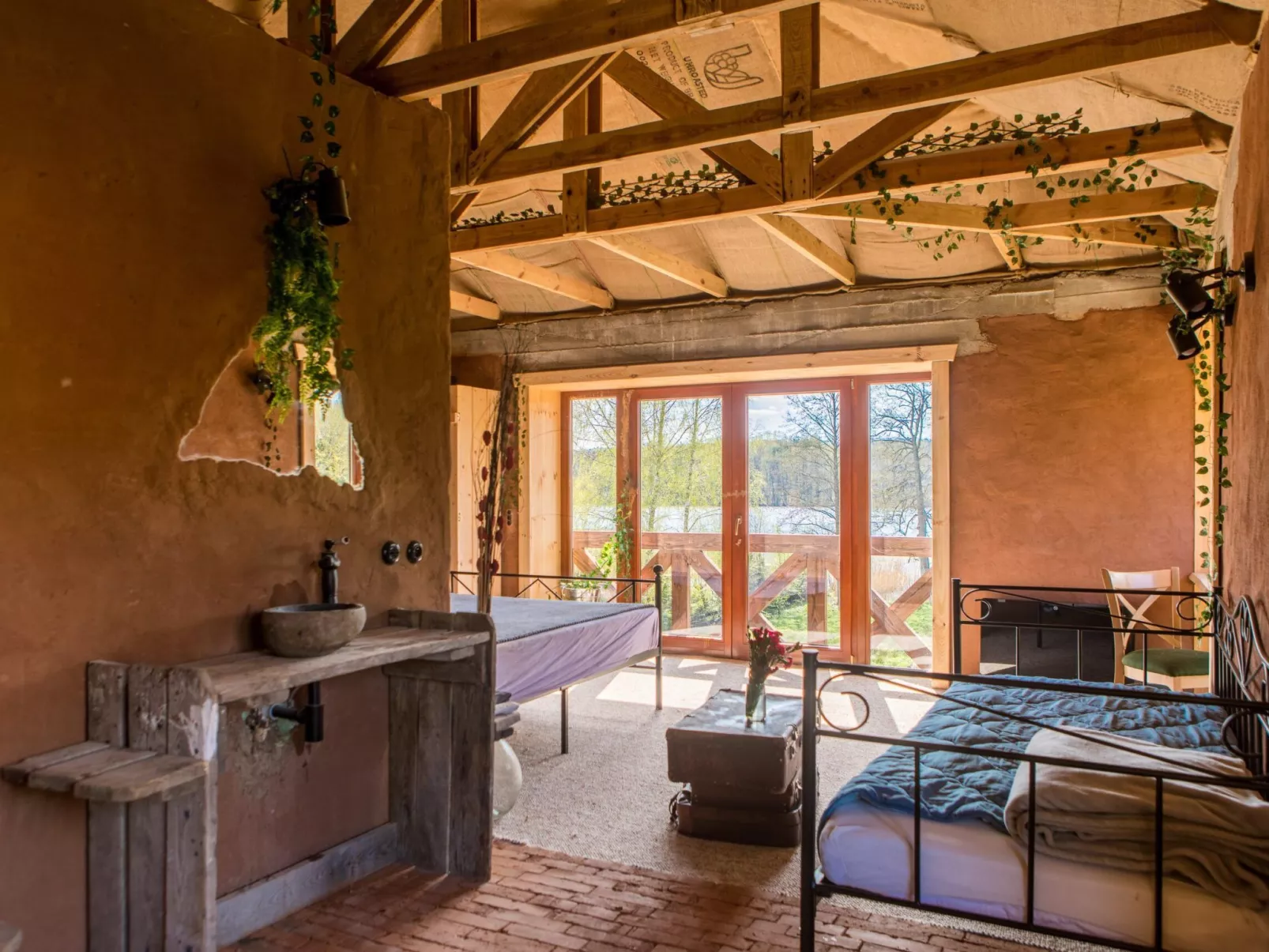 Saunalandschaft in Krąg - Residenza Straszydło