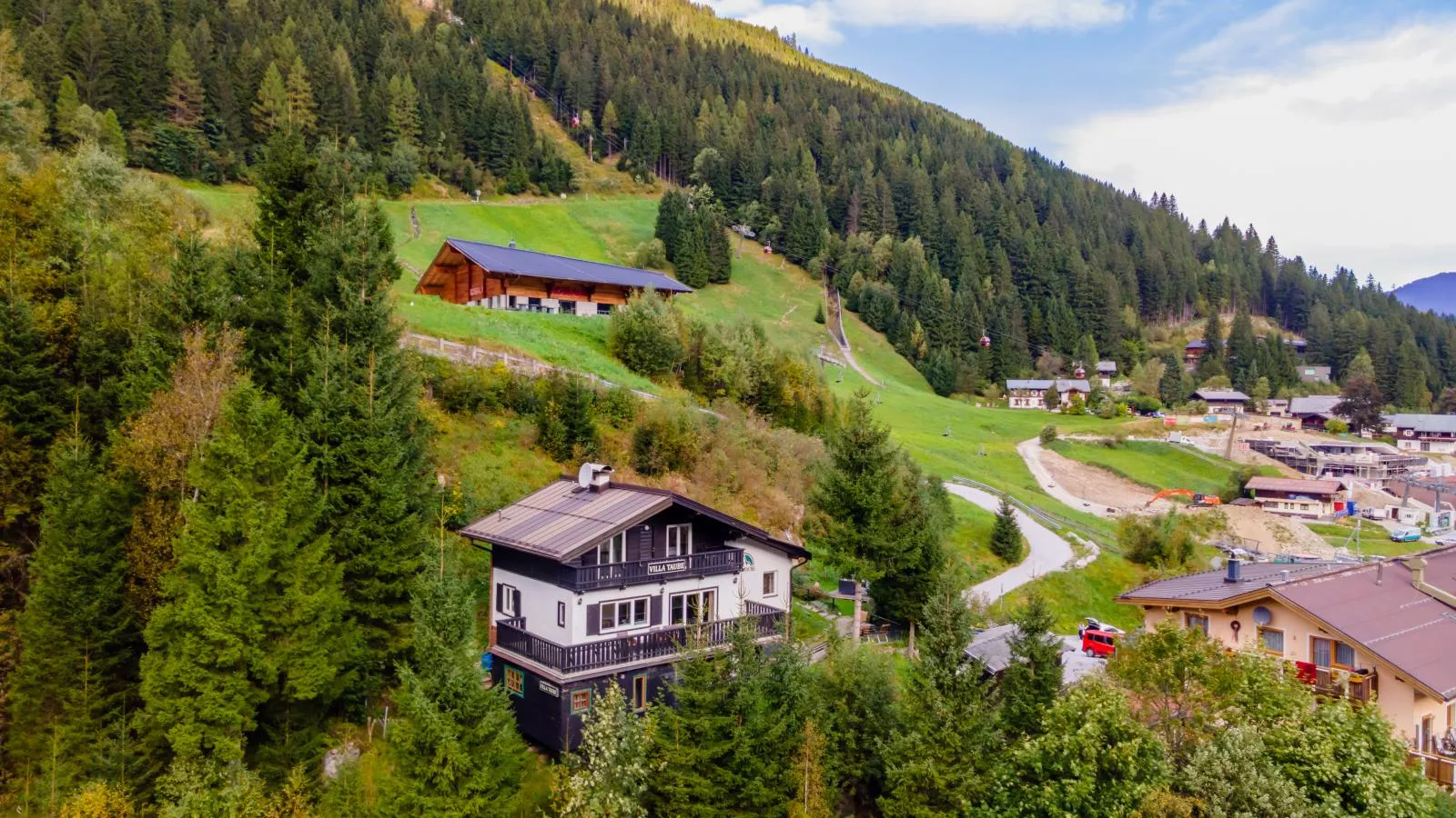 Villa Taube-Gebieden zomer 1km