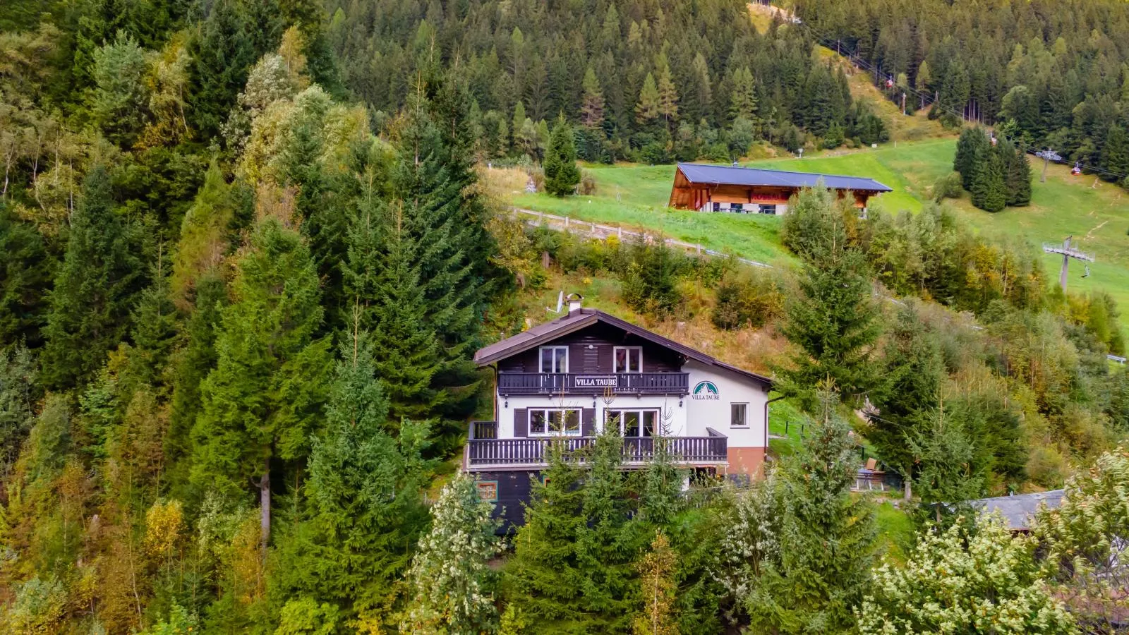 Hütte Taube-Gebieden zomer 5km