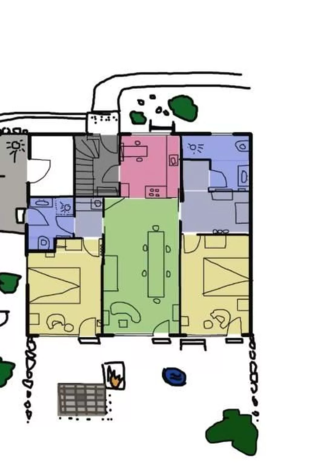 Ruhige Wohnung in Risum mit Garten und Terrasse-Binnen