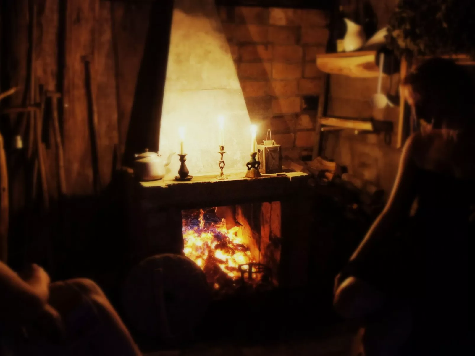 Landgut "Baltin Krogs" mit eigenem Garten-Binnen