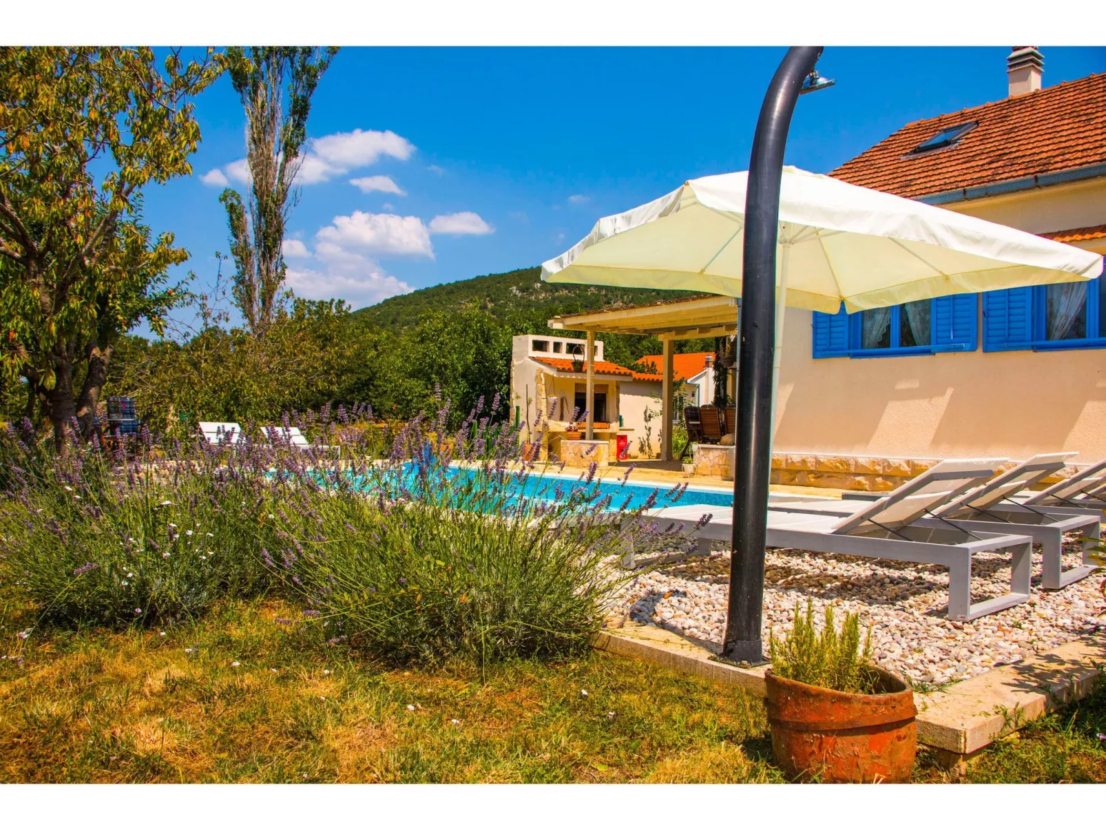 Romantisches Haus in Krušvar mit privatem Pool