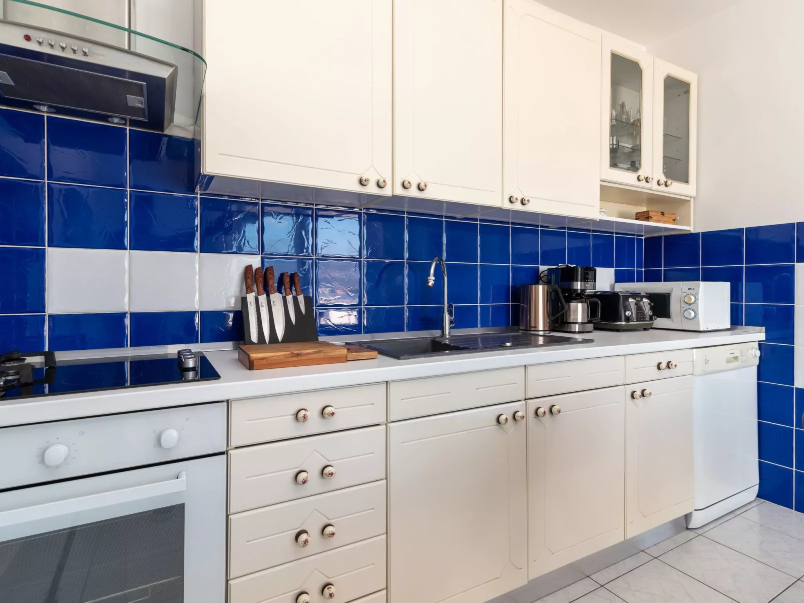 Geräumige Ferienwohnung mit Meerblick