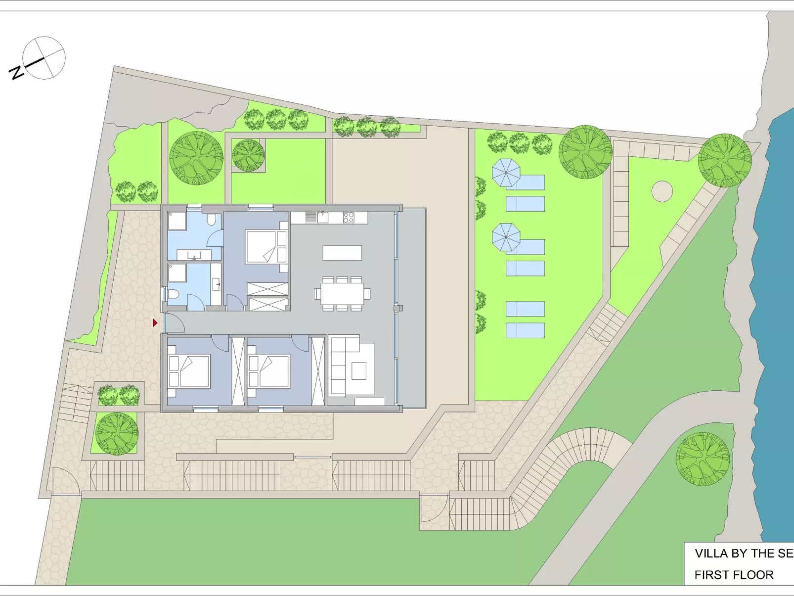 Villa by the Sea-Binnen