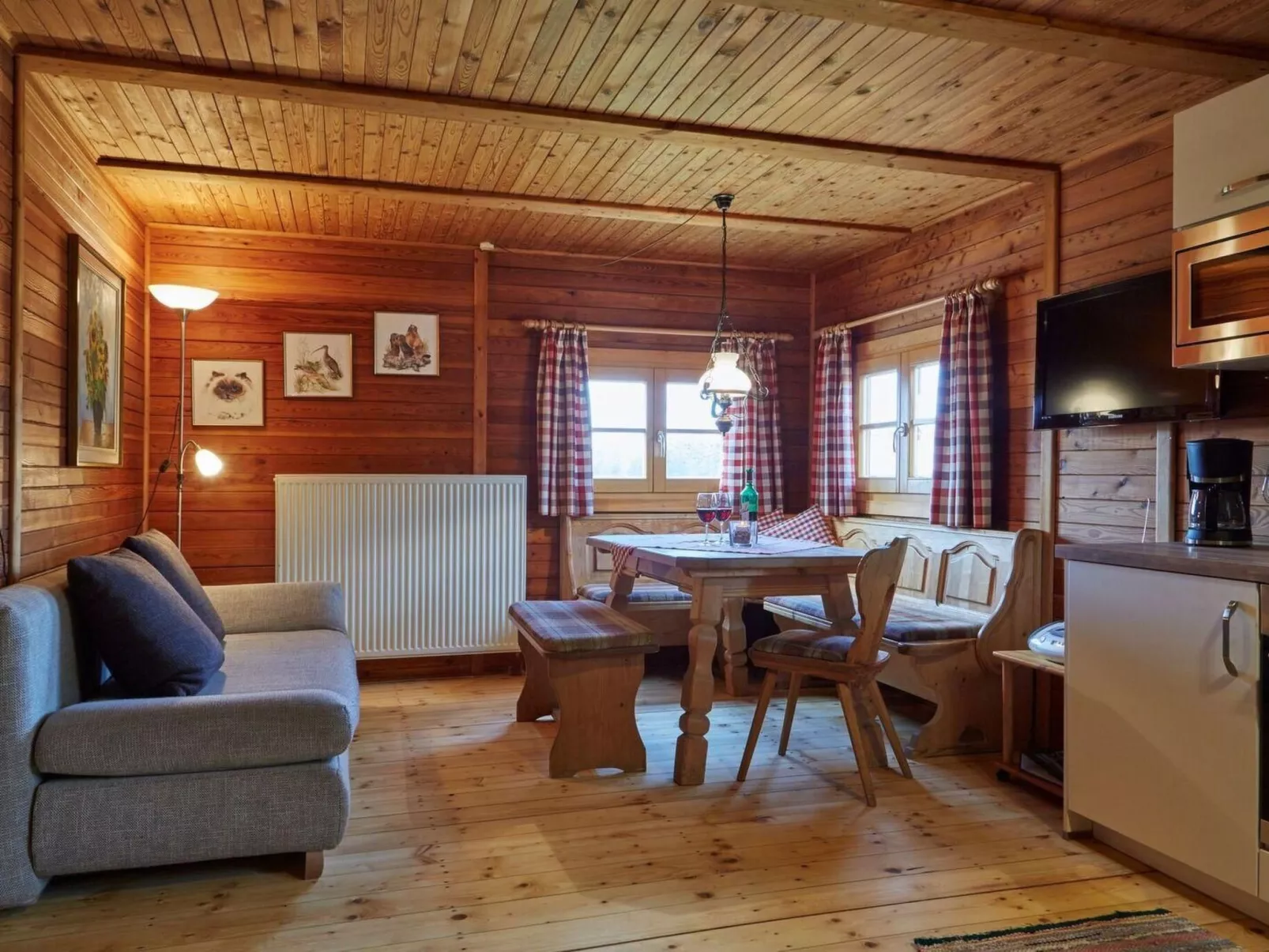 Uriges Blockhaus für 5 Personen