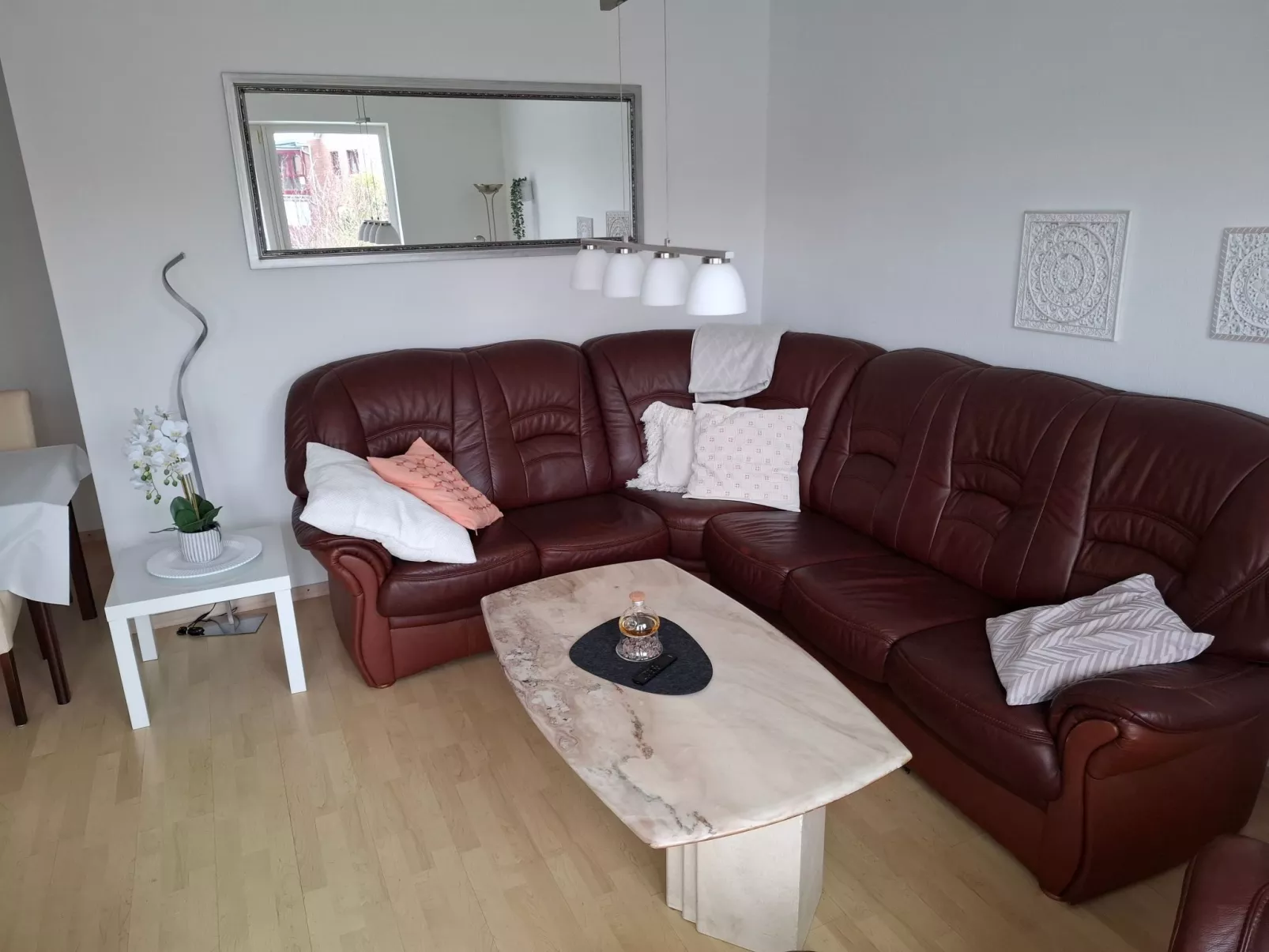 Private Ferienwohnung in Nordenham, großer Balkon