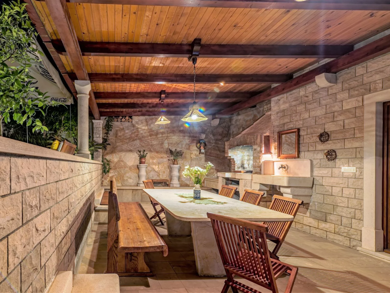 Ferienvilla "Laurus" mit Blick auf das Wasser-Buiten