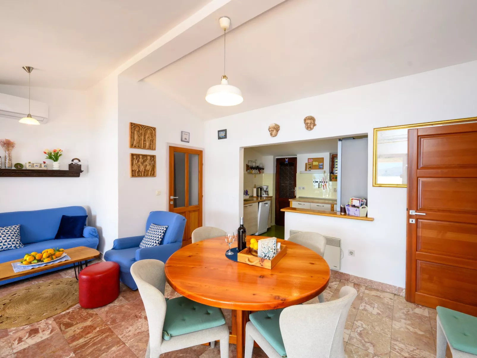 "Haus Gluscevic" direkt am Strand-Binnen