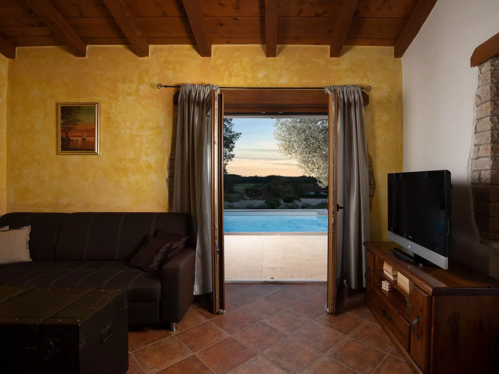 Haus in Bertoši mit privatem Pool-Binnen