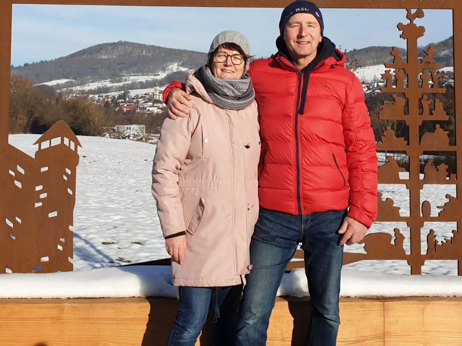 Appartement in Hilders mit Eigenem Balkon-Buiten