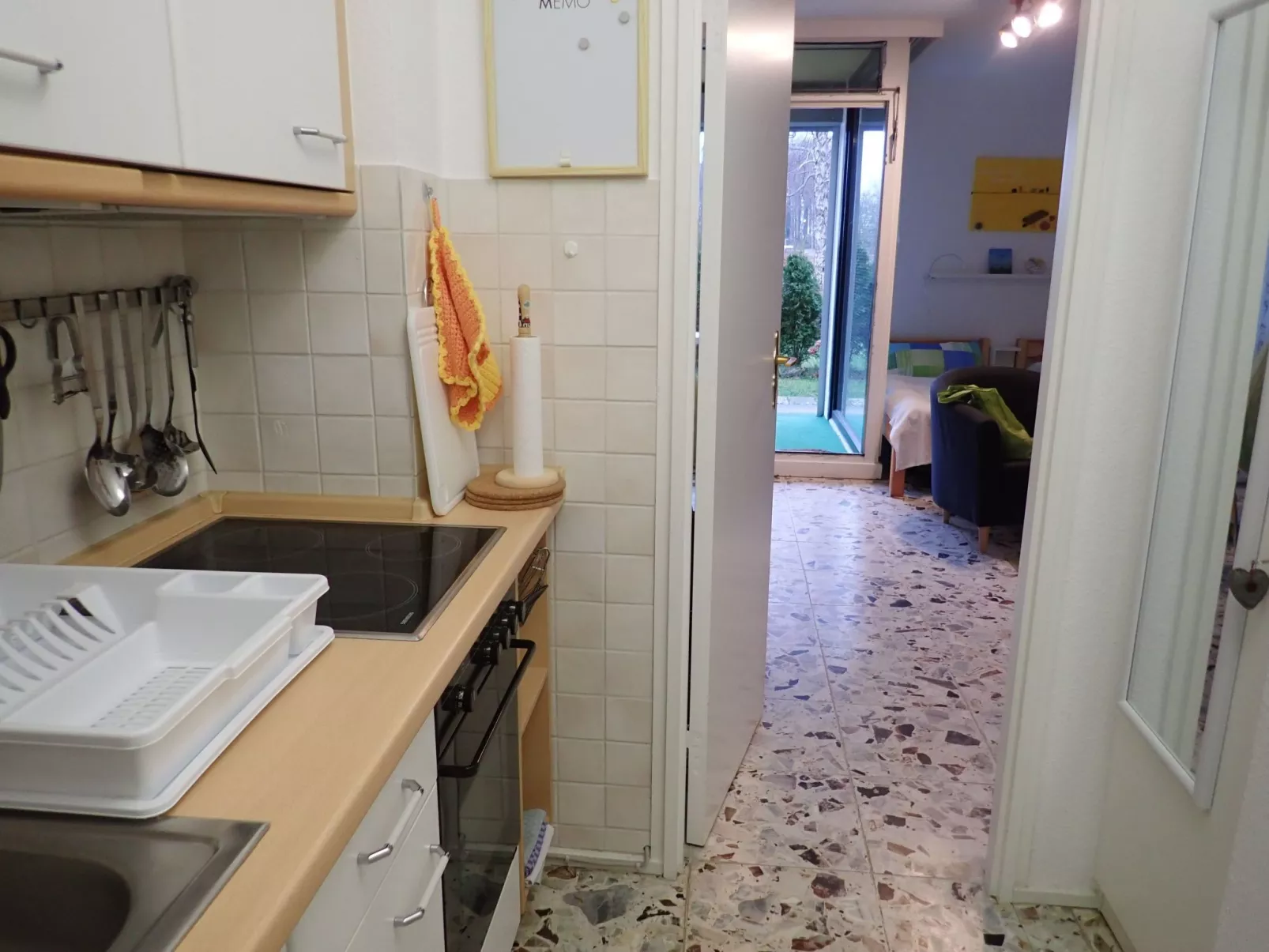 Strandnahe Ferienwohnung mit Gartenterrasse