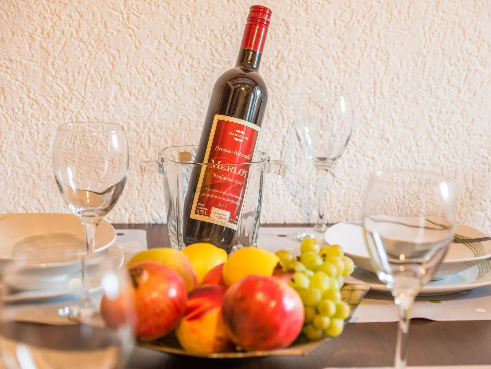 Appartement in Soline mit Großer Terrasse