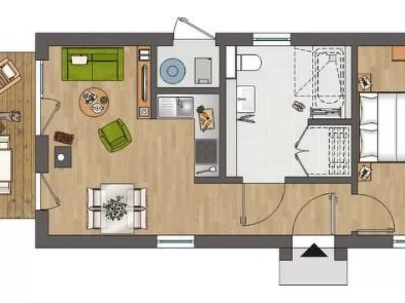 Skipper Hus by Seeblick Ferien ORO-Binnen