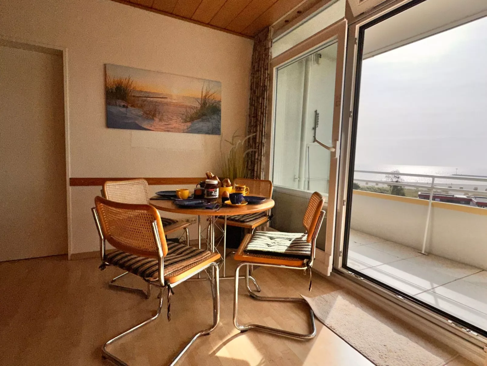 Südbalkon mit Meerblick