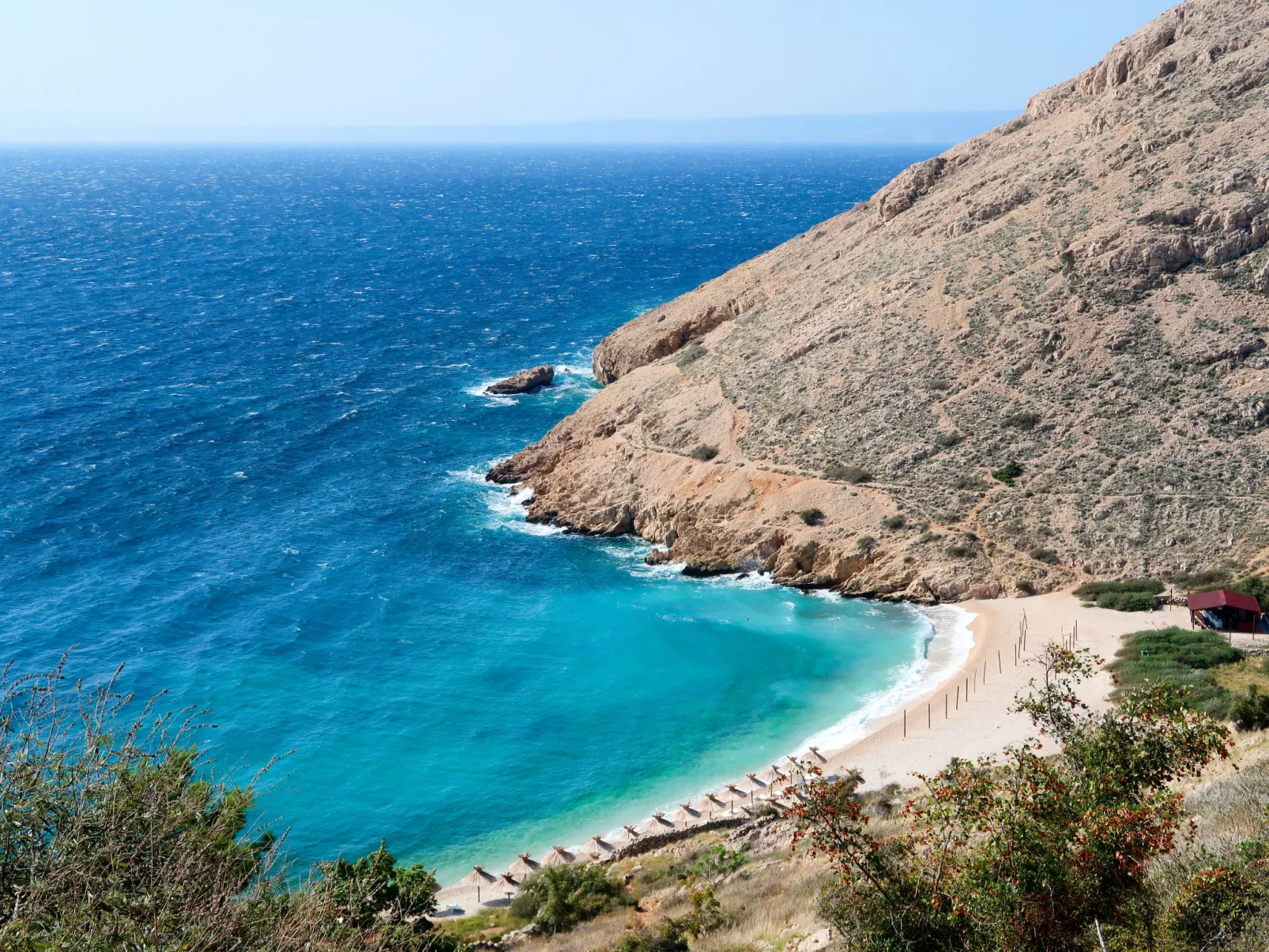 "Nikica" mit Blick auf das Meer