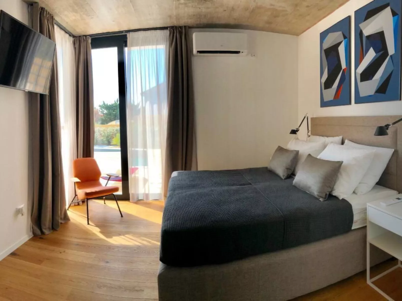 Luxuriöses Ferienhaus Sunny Garden in Barbat auf der Insel Rab-Binnen