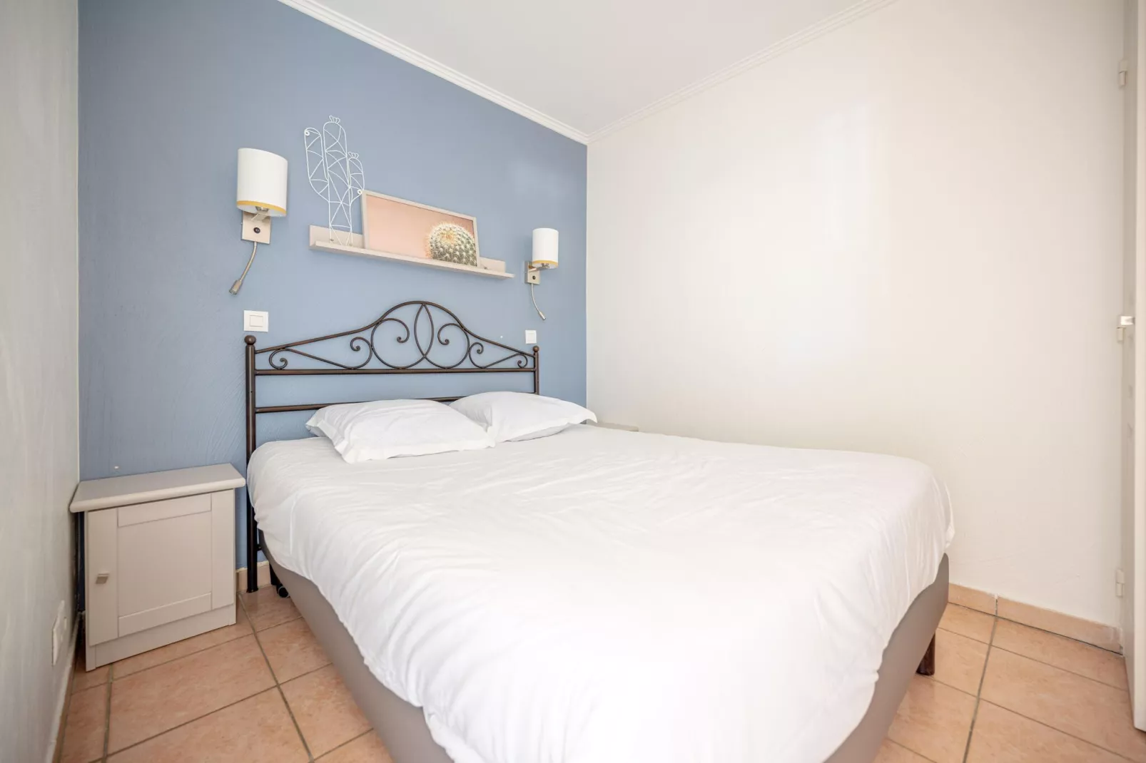 Residence Les Calanques, Les Issambres-27 Standard - Apt. 6 p. - 1 bedroom+1 sleeping alcove - terrace-Slaapkamer