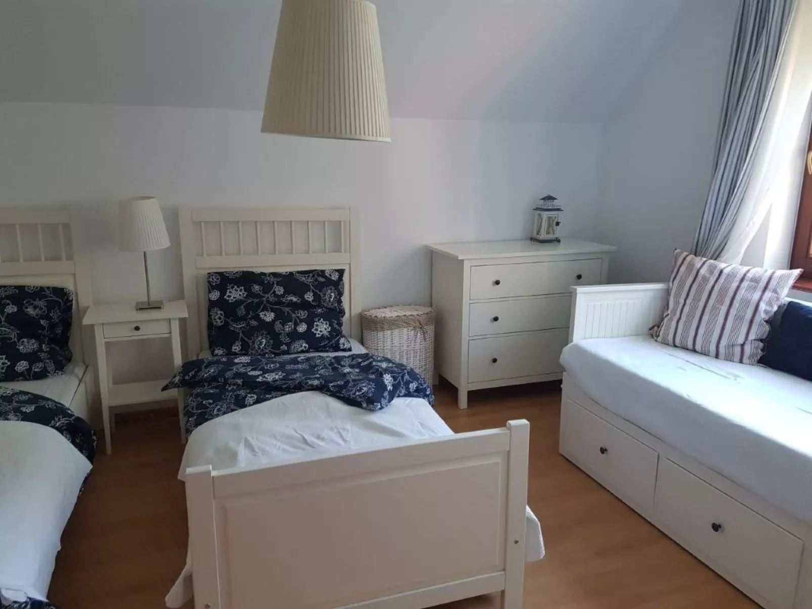 In Łukęcin mit Terrasse, Grill und Garten